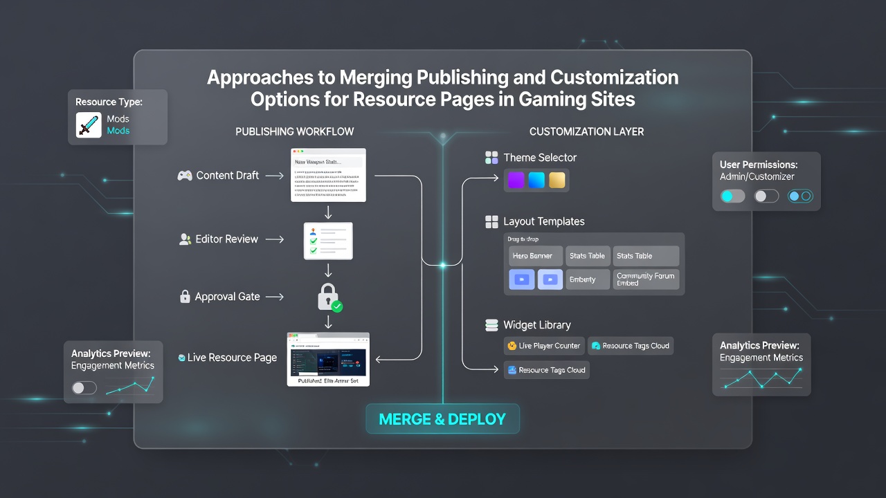 Voorbeeld van API integratie voor resource pagina's in gaming sites