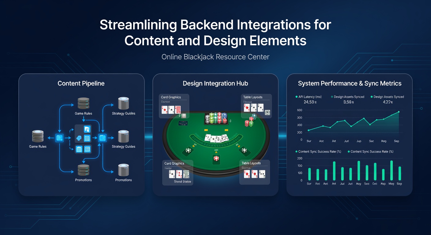 Voorbeeld van microservices integratie in een blackjack resource center dashboard